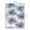 World Rug Gallery Floral Tropical Reversible Recycled Plastic 7'10'' X 10' Navy Outdoor Rug 6075NAVY8X10 - alternate 7
